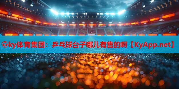 ⚽ky体育集团：乒乓球台子哪儿有售的啊